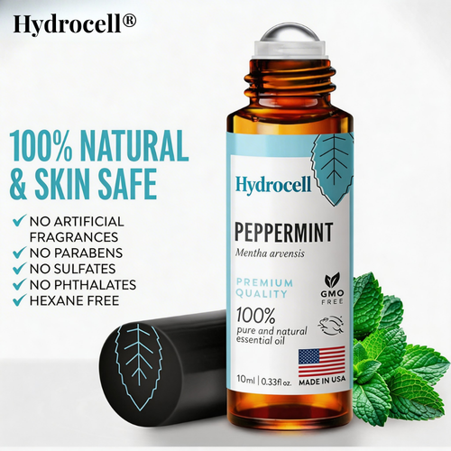 Hydrocell Peppermint Roll-On – Natural Nausea Relief for Pregnancy & Morning Sickness