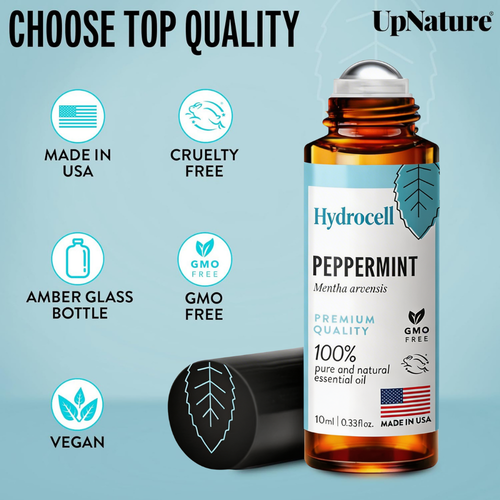 Hydrocell Peppermint Roll-On – Natural Nausea Relief for Pregnancy & Morning Sickness