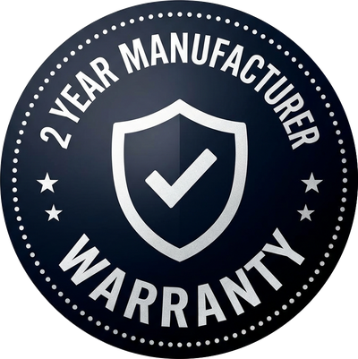 2-Year Manufacturer Warranty